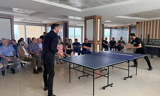 Çarşamba Devlet Hastanesi'nde Spor ve Dostluk Kazandı