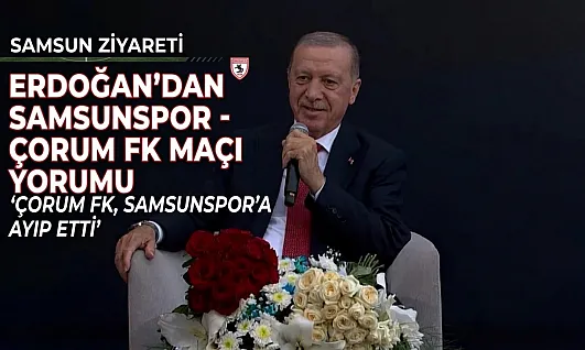 Erdoğan'dan Gençlik buluşmasında gülümseten futbol yorumu