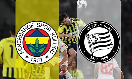 Fenerbahçe'nin Sturm Graz Maçı İlk 11'i Belli Oldu