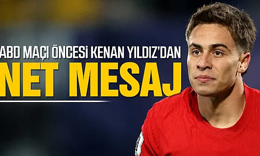 Kenan Yıldız ABD Maçı Öncesi Açıklamalarda Bulundu