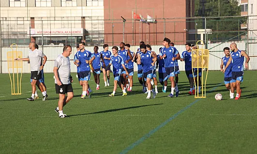 Rizespor'da Samsunspor mesaisi sürüyor