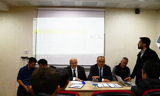 Samsun Vezirköprü'de okul sporlarında fikstür çekimi yapıldı