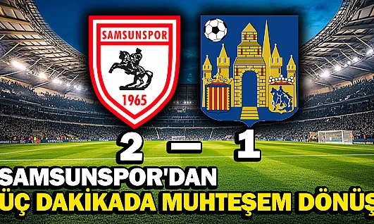 Samsunspor Belçika'da Geri Döndü: Westerlo'yu 2-1 Devirdi