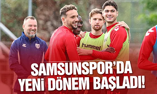 Samsunspor'da mağlubiyet serisine rağmen yüzler gülüyor! Bjelica yönetiminde Kasımpaşa mesaisi