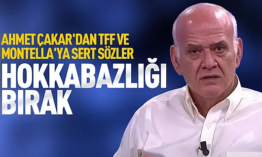 Türk futbolundaki hakem krizine Ahmet Çakar'dan sert tepki