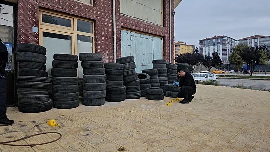 Çorum'da oto lastik tamirhanesine pompalı tüfekle saldırı