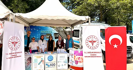 19 Mayıs'ta vatandaşlara koruyucu sağlık hizmetleri anlatıldı