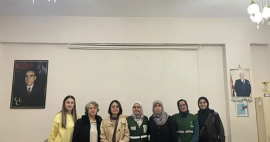Alaçam'da Kadınlara Bağımlılıkla Mücadele ve Meme Kanseri Eğitimi
