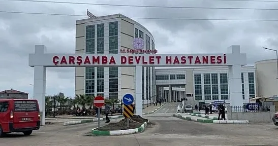 Çarşamba Devlet Hastanesi'nde 8 aylık yoğunluk