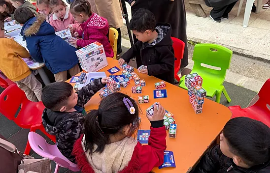 Alaçam'da Ramazan bir başka güzel! Minikler eğlendiler, paylaşmayı öğrendiler!