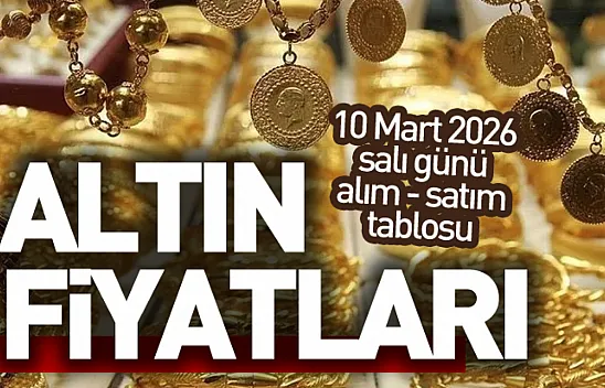 Altın fiyatları 10 Mart 2026 alış-satış fiyatı | Bugün gram, çeyrek, yarım ve tam altın ne kadar?