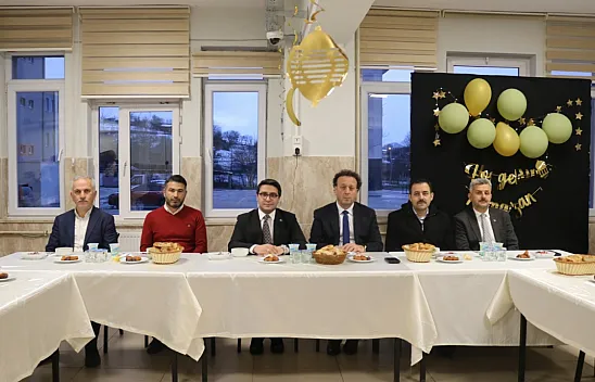 Asarcık Kaymakamı Korkmaz, YBO'daki iftar programına katıldı