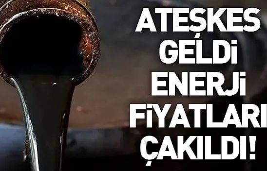 Ateşkes geldi, enerji fiyatları çakıldı!