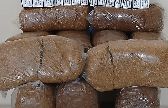Bafra'da kaçak tütün ve makaron operasyonu gerçekleştirildi