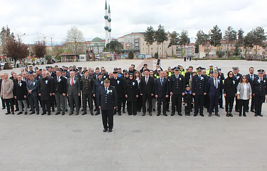 Bafra'da polis teşkilatının 181. kuruluş yıl dönümü kutlandı