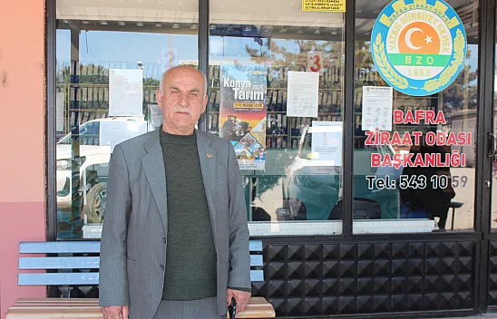 Bafra Ziraat Odası Başkanı Tosuner'den İlyaslı Barajı açıklaması