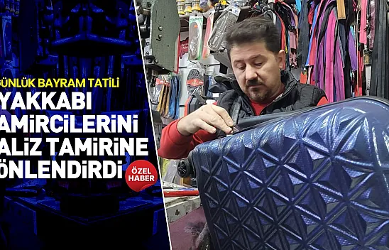 Bayram öncesi tamircilerde valiz mesaisi