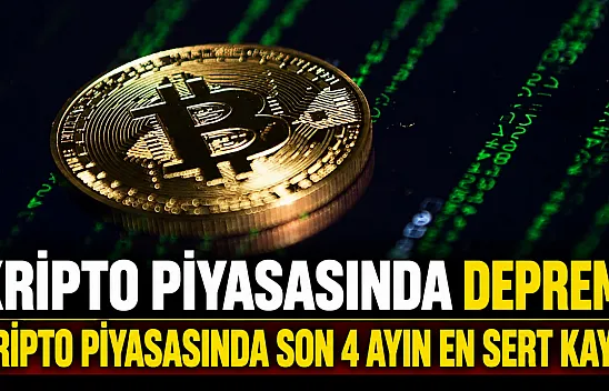 Bitcoin'de sert çöküş! Saatler içinde milyarlar silindi