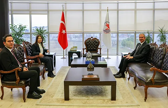 Çarşamba Belediye Başkanı Dündar'dan Rektör Aydın'a ziyaret