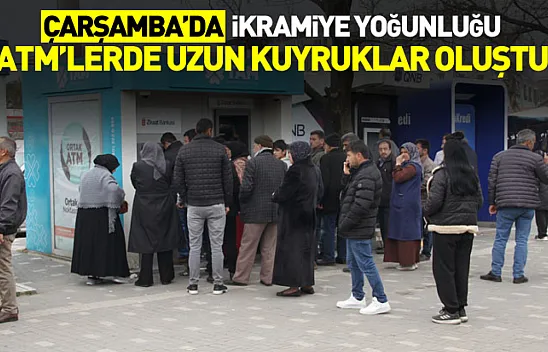 Çarşamba'da ikramiye yoğunluğu: ATM'lerde uzun kuyruklar oluştu