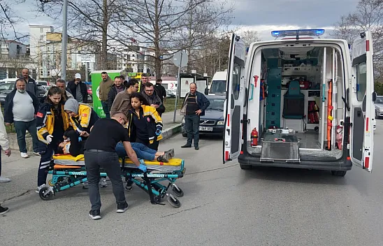 Çarşamba'da trafik kazası: 1 yaralı