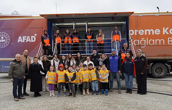 Deprem Simülasyon Tırı bu seferde Atakum'da