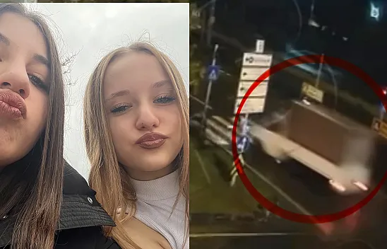 Elifnaz ve Rabia'yı hayattan kopartan kazanın görüntüleri ortaya çıktı