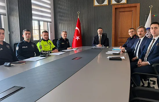 Havza'da ikinci dönem öncesi okul güvenliği alarmı