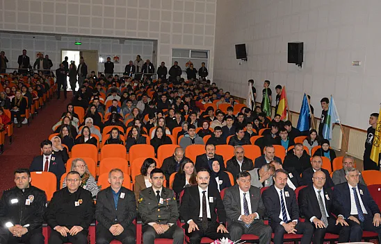 Havza'da İstiklal Marşı ve Mehmet Akif Ersoy anıldı
