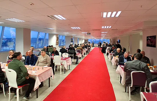 Havza'da özel gereksinimli bireyler iftar sofrasında buluştu