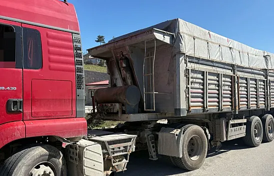 Kantara girmeyen çekiciye 48 bin 70 TL ceza uygulandı