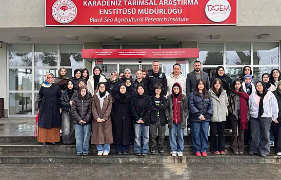 Karadeniz Tarımsal Araştırma Enstitüsü öğrencileri tarım ve bilimle buluşturuyor