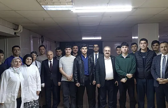 Kaymakam Sağlam öğrencilerle buluştu
