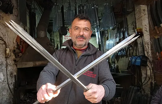 kebap şişlerini 15 ülkeye ihraç ediyor