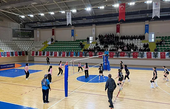 Liseler arası voleybol turnuvasında şampiyon Ali Fuat Başgil Anadolu Lisesi