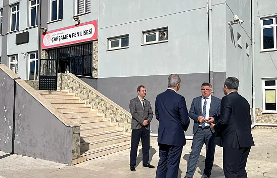 Müdür Ağar'dan Fen Lisesi'ne ziyaret