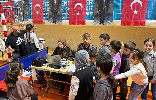 Öğrenciler sportif yetenek taramasından geçti