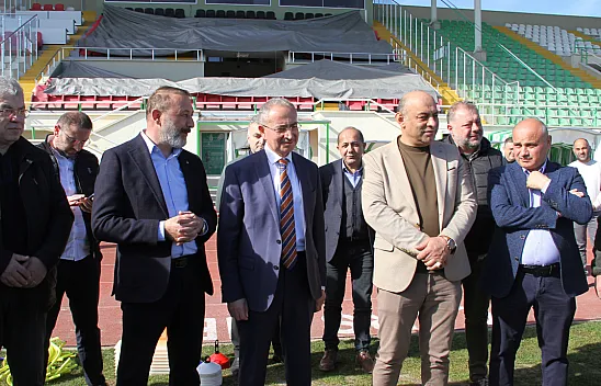 Protokolden Çarşambaspor'a tam destek