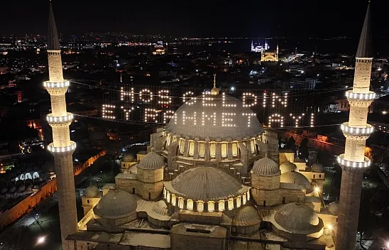 Ramazan için geri sayım başladı: İlk teravih 18 Şubat'ta kılınacak