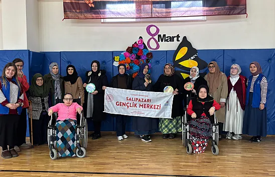 Salıpazarı'nda 8 Mart coşkusu: Kadınlar spor ve sanat etkinliklerinde buluştu