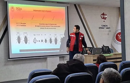 Salıpazarı'nda Din görevlilerine Kahverengi Kokarca eğitimi