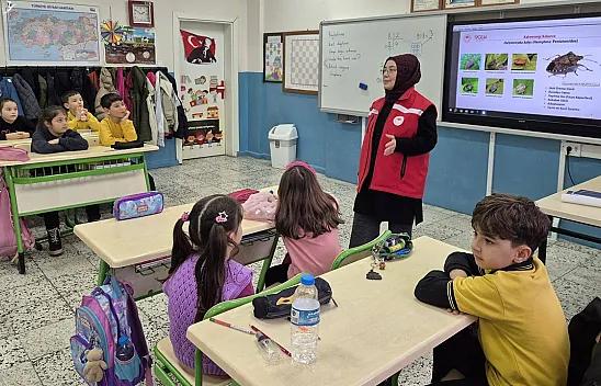 Salıpazarı'nda öğrencilere kahverengi kokarca eğitimi