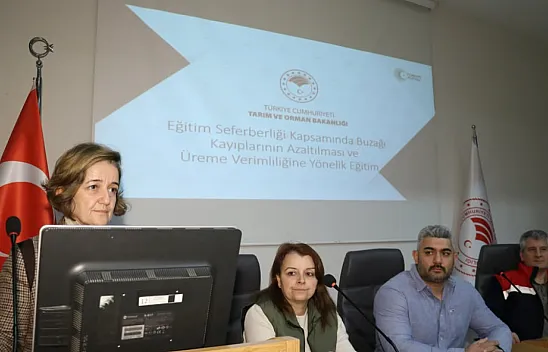 Samsun'da buzağı kayıplarının azaltılmasına yönelik eğitim toplantısı