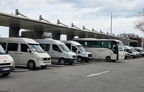 Samsun'da ilçe minibüslerine zam uygulanmaya başlandı