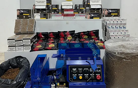Samsun'da Kaçak Tütün Operasyonu