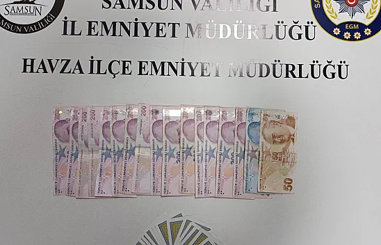 Samsun'da kumar baskını: 10 kişiye 116 bin lira ceza!