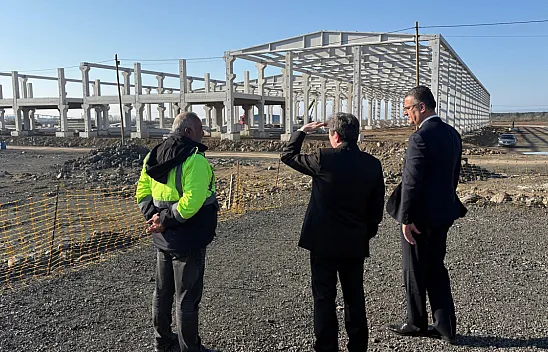 Samsun'da sanayi ve lojistik yatırımlarına inceleme
