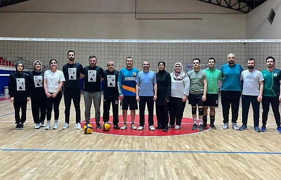 Samsun'da Tıp Bayramı Voleybol Turnuvası başladı