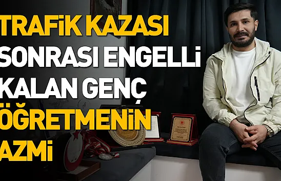 Samsun'da trafik kazasında engelli kalan öğretmen hayata müzikle tutunuyor