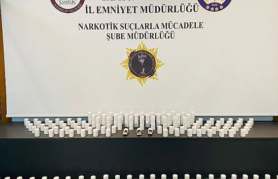 Samsun'da zehir tacirlerine geçit yok! Binlerce uyuşturucu ele geçirildi!
